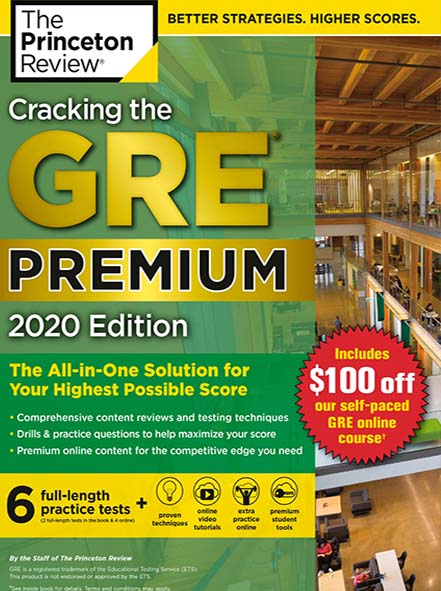 Cracking the GRE Premium Edition